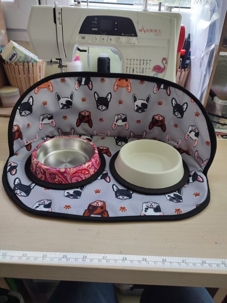 handmade dla psa podkładka pod miski