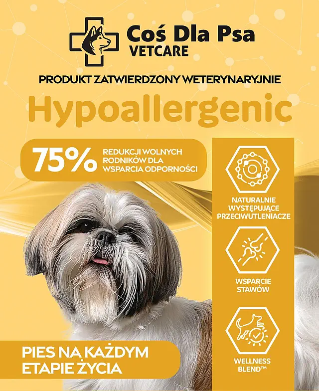 Hipoalergiczna karma dla psa VetCare